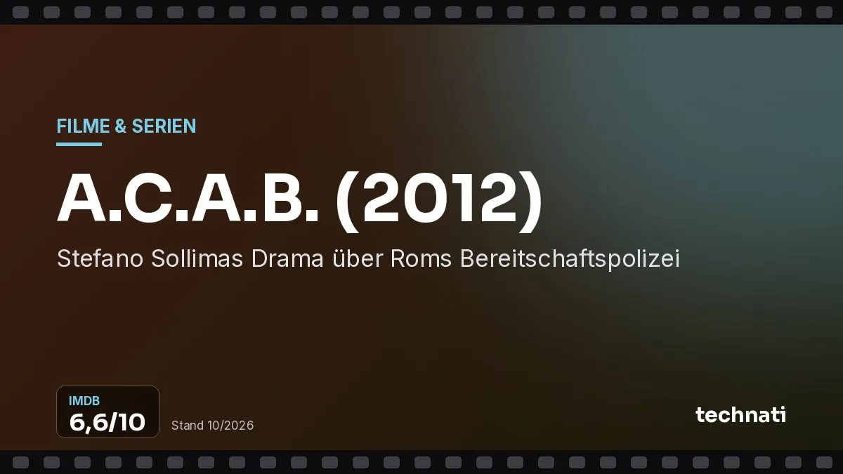 A.C.A.B. (2012): Stefano Sollimas Drama über Roms Bereitschaftspolizei