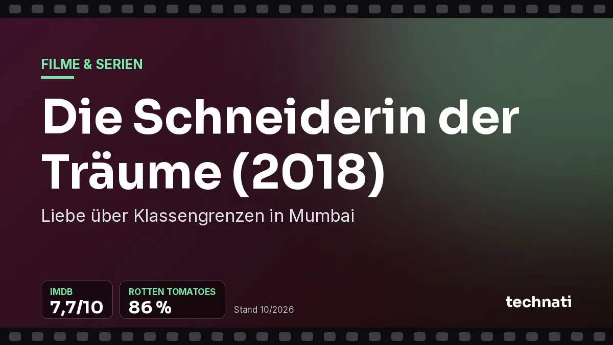 Die Schneiderin der Träume (2018): Liebe über Klassengrenzen in Mumbai