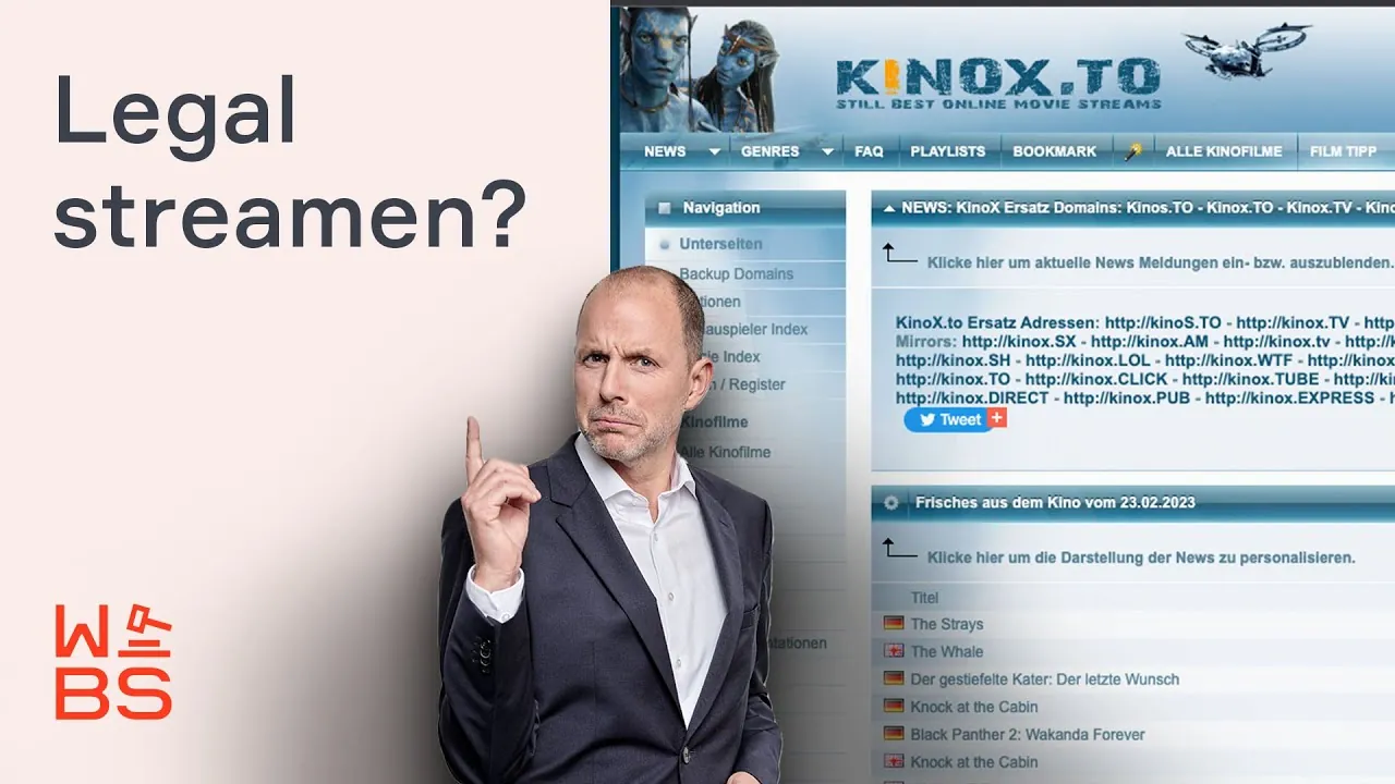 Video: kinox.to & Co. Wann Streamen von Filmen & Serien illegal ist | Anwalt Christian Solmecke